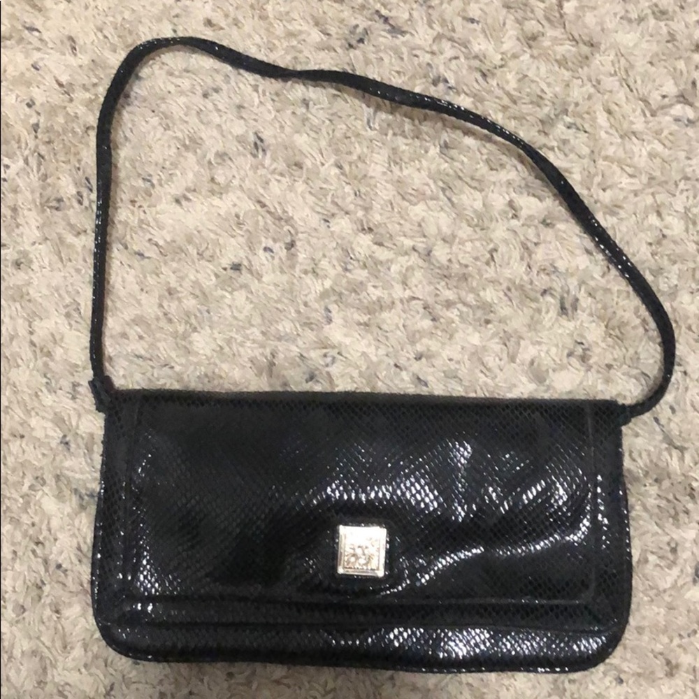 Anne Klein black purse
